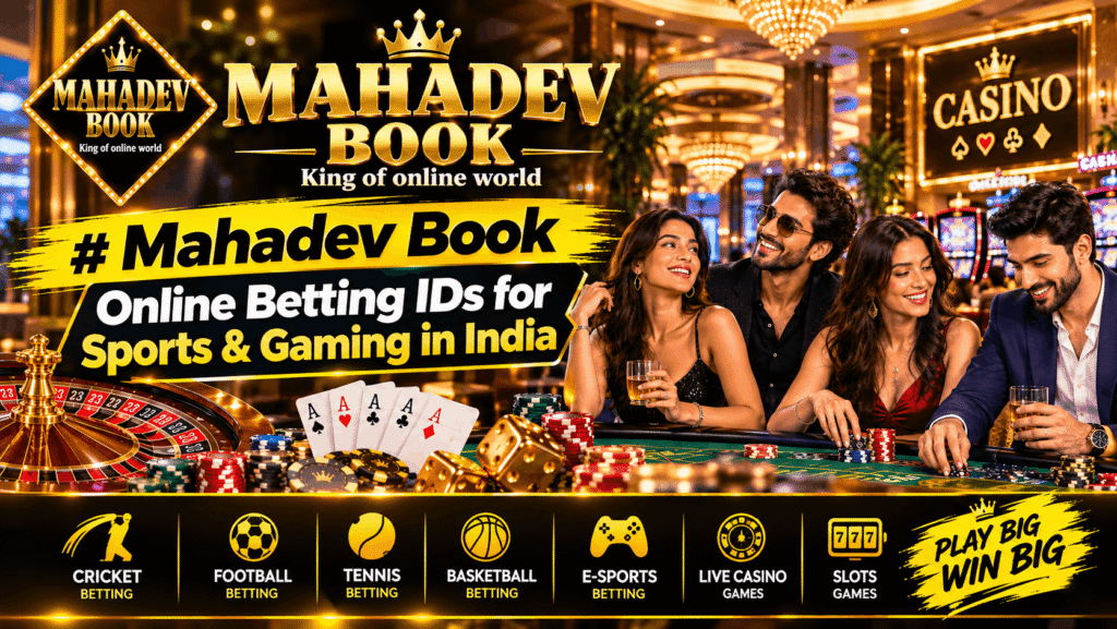 Mahadev Book Online Betting IDs for Sports & Gaming in India